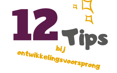 12 tips bij ontwikkelingsvoorsprong