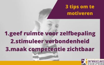 3 tips….. voor motivatie